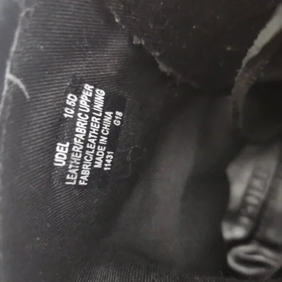 Polo Ralph Lauren Udel Men's Duck Boots Black Red Plaid Size 10.5 - Picture 12 of 12